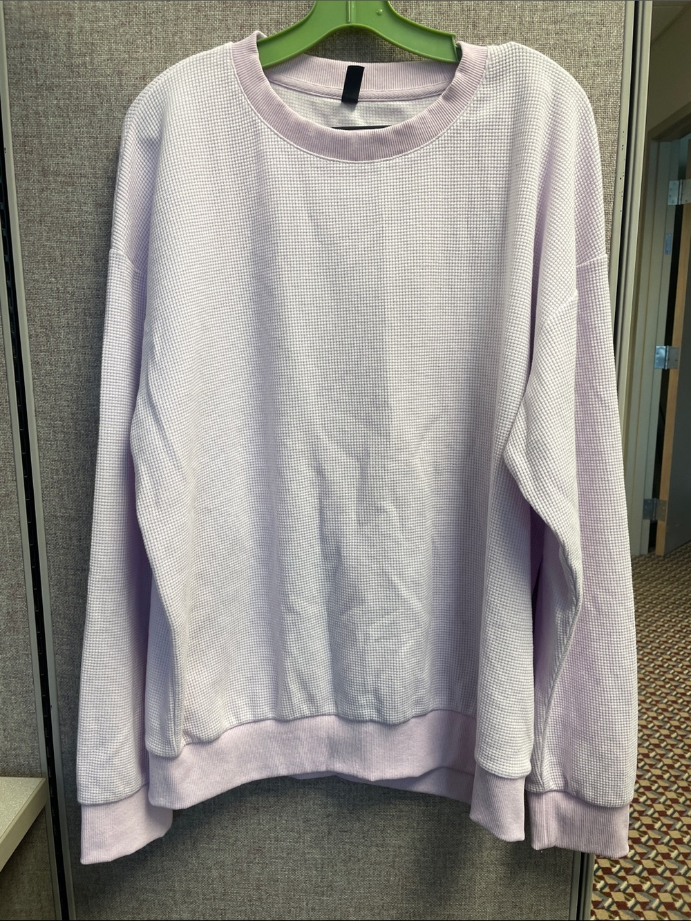 Comfrt waffle knit lounge set in limited edition Opal color. - Picture 2 of 15